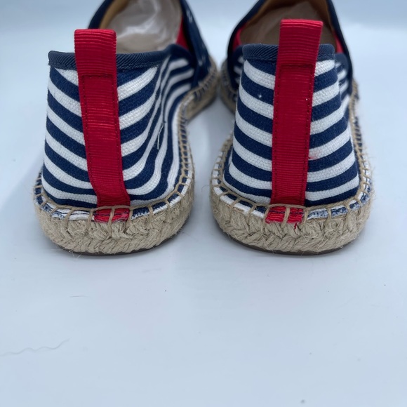 Talbots Izzy Star Printed cotton Espadrille shoes women size 10.5 - Picture 3 of 12